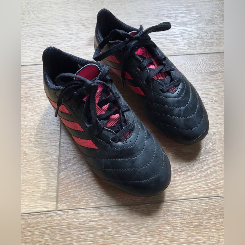 adidas Black & Pink Soccer Cleats goletto 1